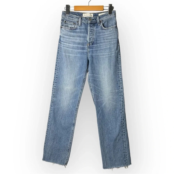 Denim Forum The Arlo High Rise Straight  25 - Picture 5 of 13